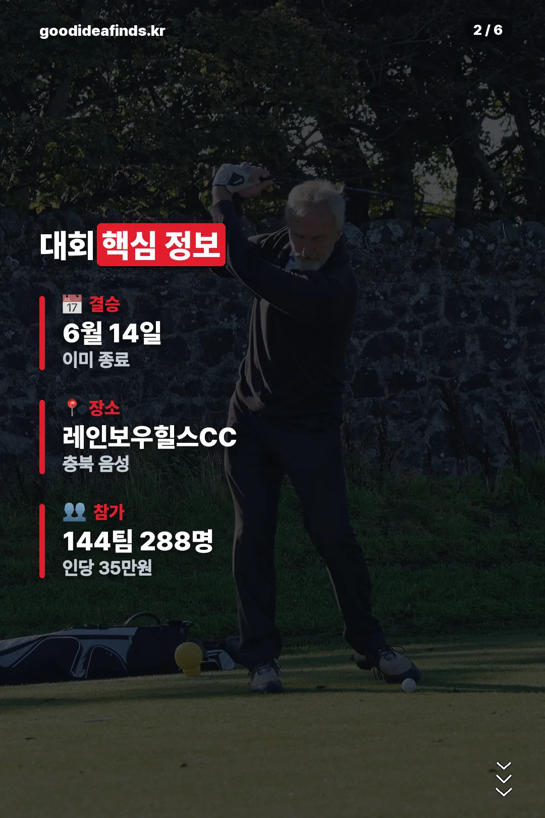 대회 핵심 정보