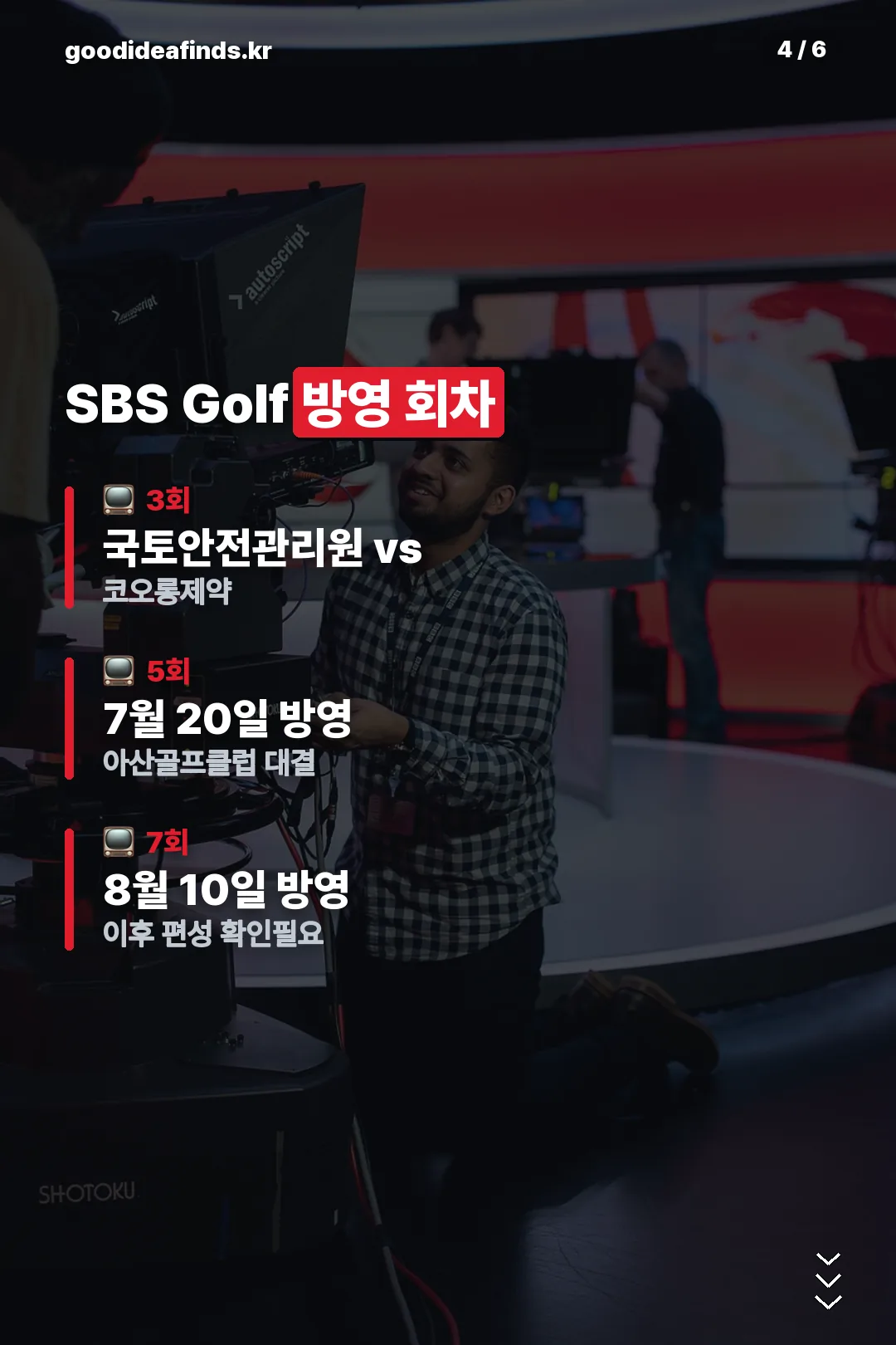 SBS Golf 방영 회차