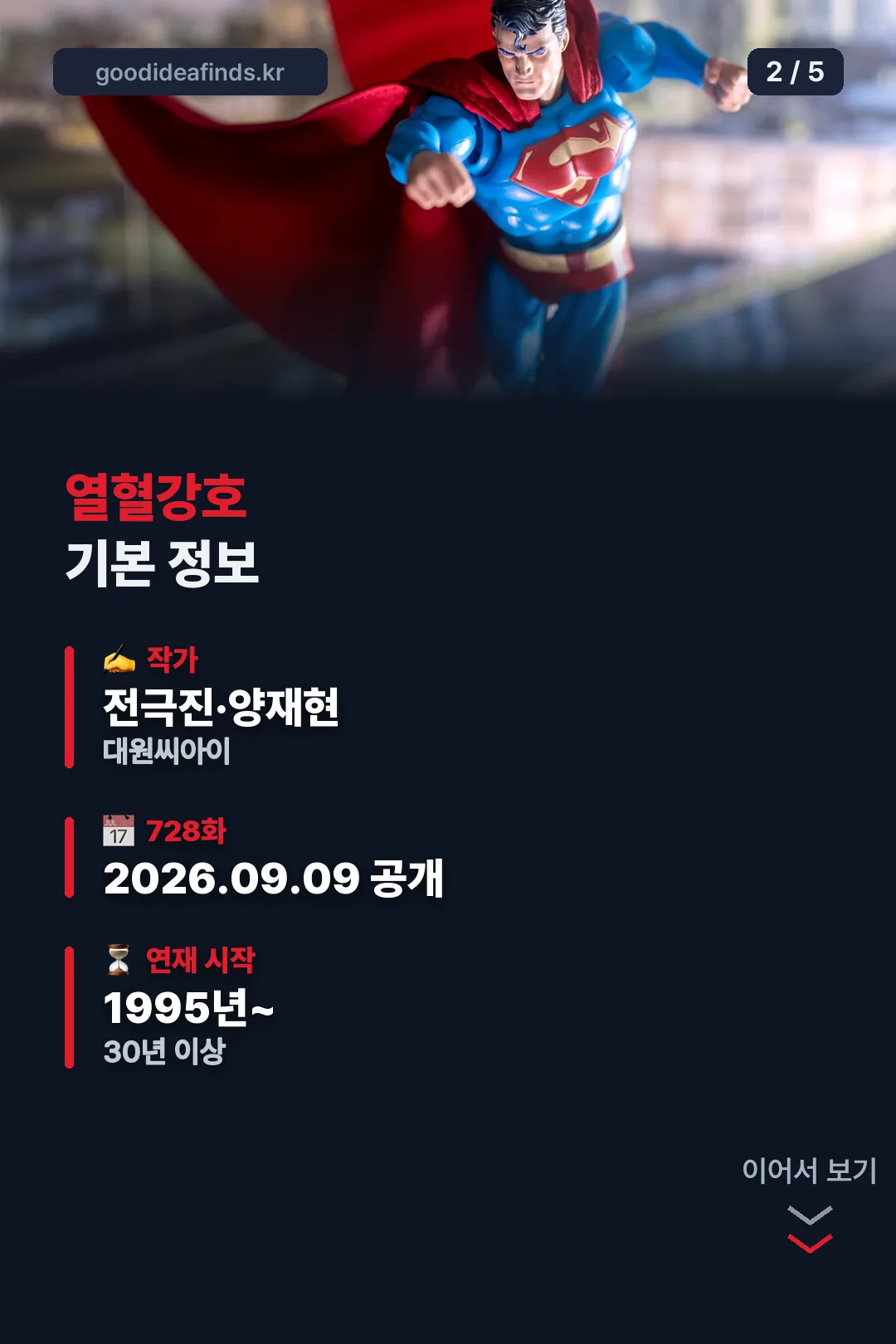 열혈강호 기본 정보