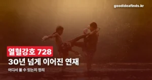 열혈강호 728화 — 30년 넘게 이어진 연재, 어디서 보나