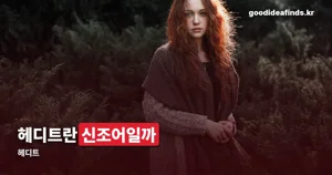 헤디트는 신조어가 아니라 한혜진의 새 브랜드입니다