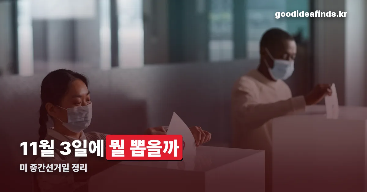 미 중간선거일 정리 썸네일